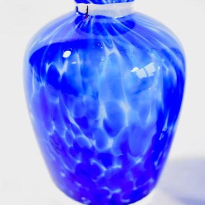 Blue Murano style glass assortment