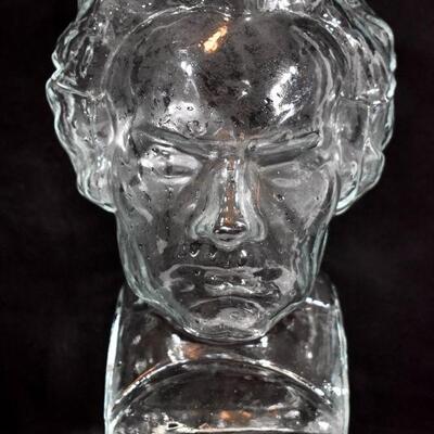 Beethoven Glass Bust