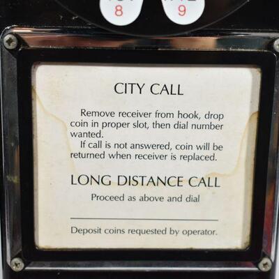 1956 Pay Phone Push Button Working