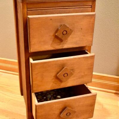 Small Chest of Drawers Nightstand Accent Table