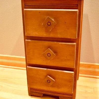Small Chest of Drawers Nightstand Accent Table