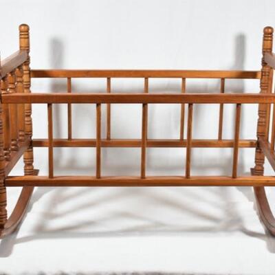 Doll high chair and cradle