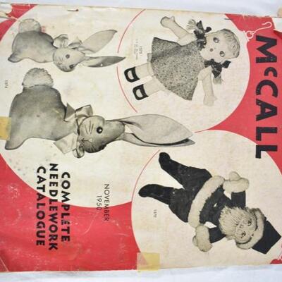 Vintage Knitting Sewing Crochet Assortment