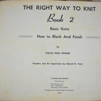 Vintage Knitting Sewing Crochet Assortment