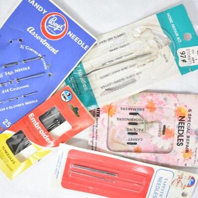 Vintage Knitting Sewing Crochet Assortment