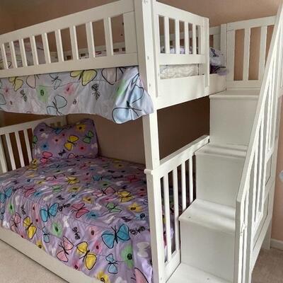 Stanley twin size bunk bed with trundle
