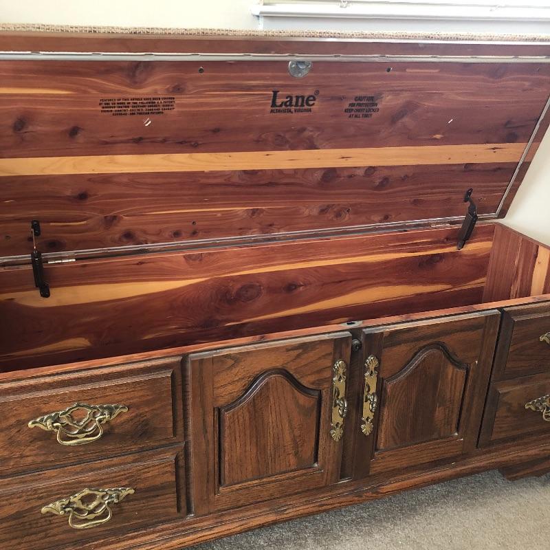 Lot 11 Lane Upholstered Cedar Chest