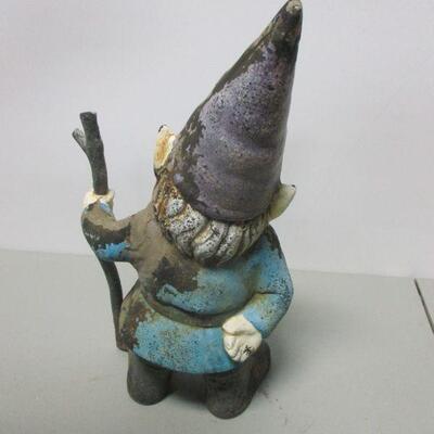 Lot 25 - Cast Iron Garden Gnome 