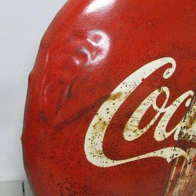 Lot 30 - Vintage Original Coca-Cola Advertising Metal Button 24