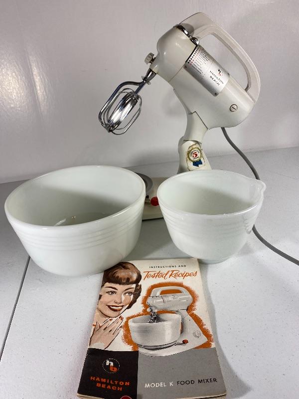 Vintage Hamilton Beach Model K Mixer Complete