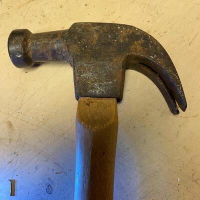  Collectible Solid Wood Handle Claw Hammers Lot 002 