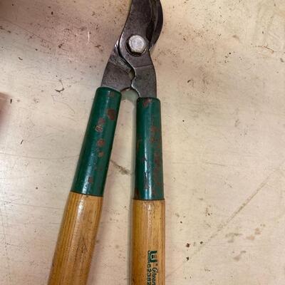 Vintage Pair Loppers Trimmers UNION Green Thumb 009