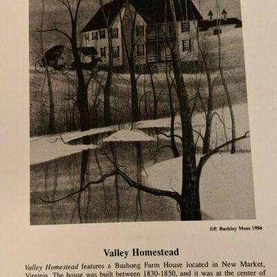 Vintage P Buckley Moss Lovers Cookbook VA West Virginia 3 ring binder 1995