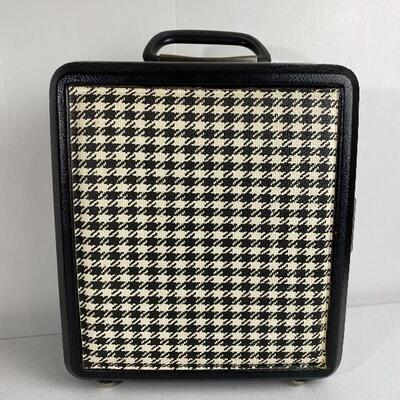1976 Trav-L-Bar With Houndstooth Case By Ever-Ware 