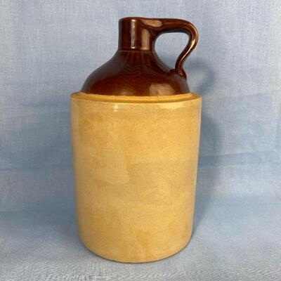 Vintage Stoneware Whiskey Jug 1/2 Gallon
