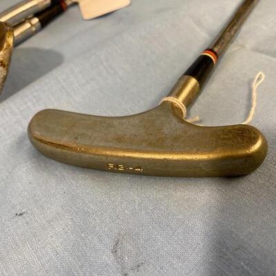 5 Vintage Golf Club Variety Putter, Pitching, Chipper 2, 9