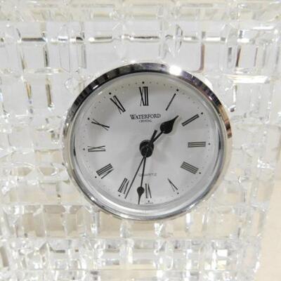 Waterford Crystal Desk Clock 5