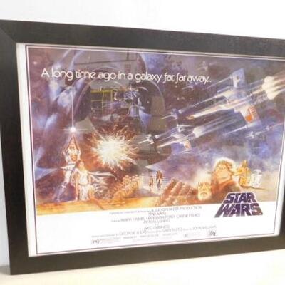 Professionally Framed and Matted Classic Star Wars Movie Poster 42