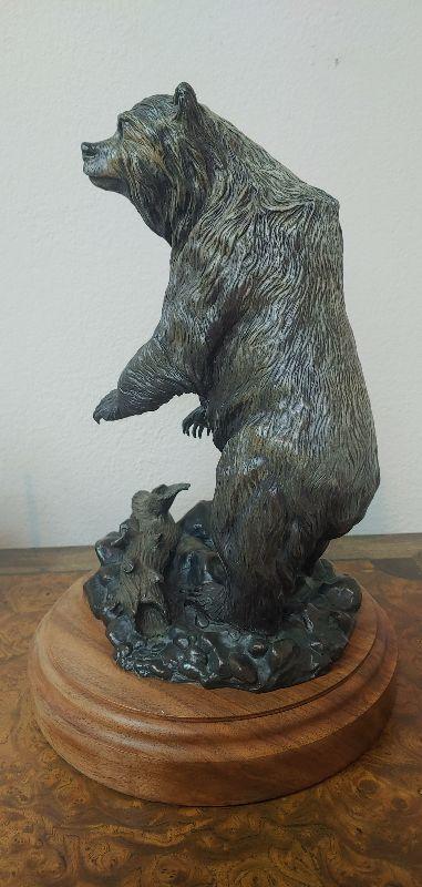 Gary Cooley Bear Bronze | EstateSales.org