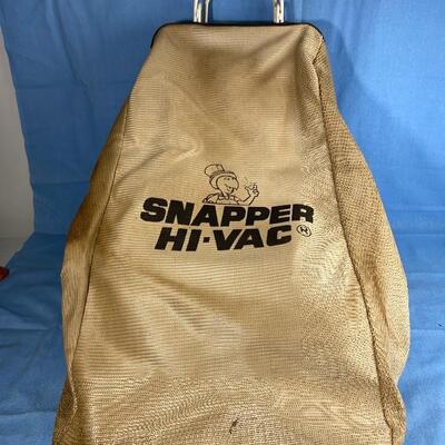 Snapper Hi-Vac Lawnmower Lawn Mower Grass Catcher Bag KWIK-N-EZY #FB132