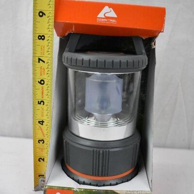 ozark trail outdoor equipment 400 lumen led camping lantern