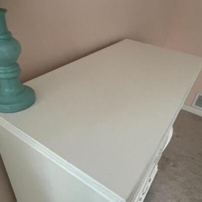 Stanley white dresser 