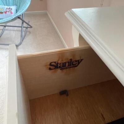 Stanley white dresser 