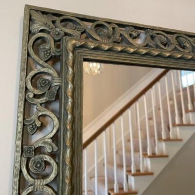 Greenish/gold mirror 
