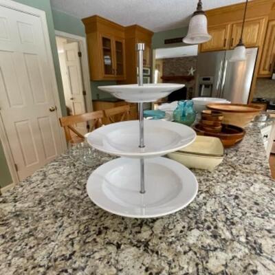 3 tiered plate stand