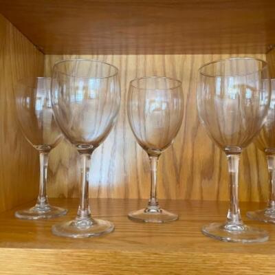 5 wine glasses