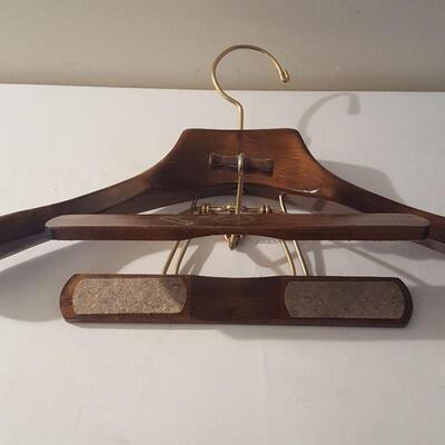 Lot 33 - Wooden Hangers, Ironing Board and More
