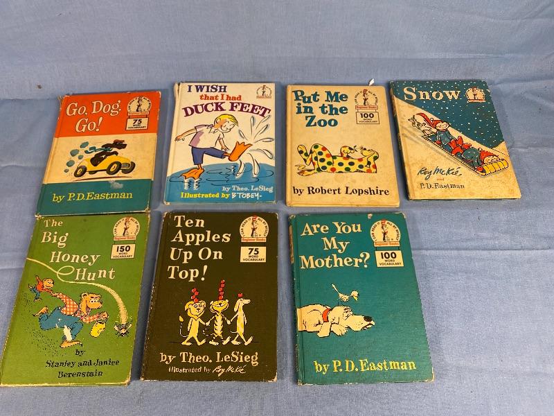 7 Beginner Books Random House Books for Young Readers 1960