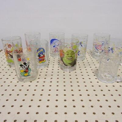 Lot 85 - Mickey Mouse Shrek Goofy Disney Glasses 