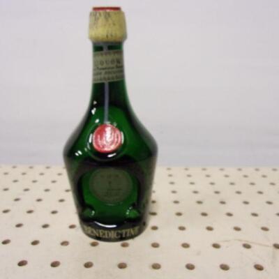 Lot 99 - Vintage DOM Benedictine Liquor Advertising Green Glass Ashtray 
