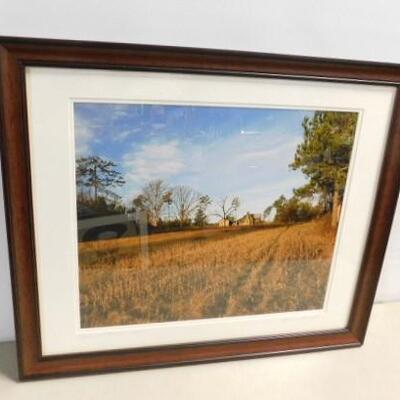 Framed Photography Art Numbered Print 3/100 'Anderson Place' by Barbara Blaisdell 27
