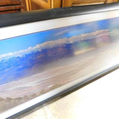 Expansive Framed and Matted Photography Art Mountain Scape 91