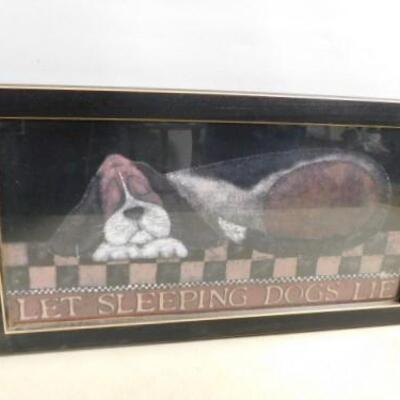 Let Sleeping Dogs Lie Wall Hanging 22