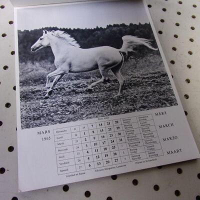 Lot 110 - 1965 Marguerat, Lausanne Horse Calendar 