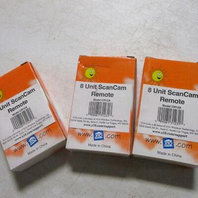 Lot 8 - 8 Unit ScanCam Remote CR12A