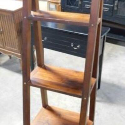 Ladder Design Solid Wood Book Stand 67