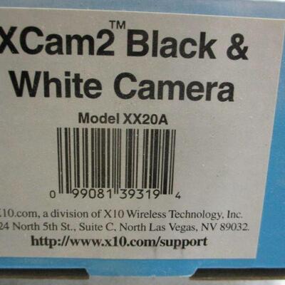 Lot 21 - Set Of 2  X-10, XCam2 Black & White Cameras, XX20A