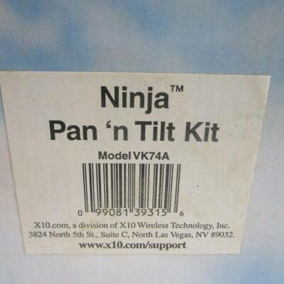 Lot 23 - X10 Ninja Pan 'n Tilt Camera Kit Model VK74A