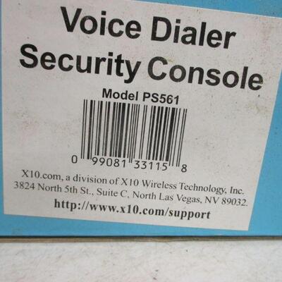 Lot 27 - X10 Voice Dialer Security Console