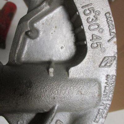 Lot 38 - Tools - Pipe Bender - Axe - Saw - Square