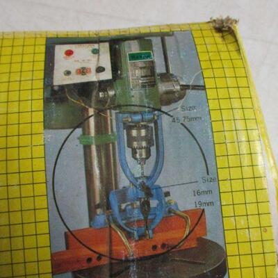 Lot 39 - Wood Mortising Attachment Plus Bits & Chisels