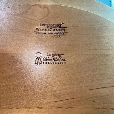 Lot 2-Longaberger Picnic/ Craft  Basket