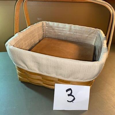 Lot 3-longaberger Pie Basket