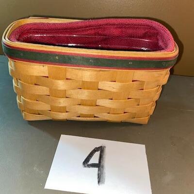Lot 4- Longaberger basket
