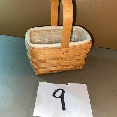Lot 9-Longaberger  Basket
