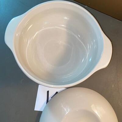 Lot 14- Longaberger Ceramic Baking Dish